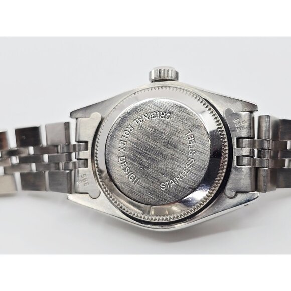 1987 Rolex Date 69160 Lady Stainless Steel Silver Dial with Jubilee Band Watch - Picture 12 of 14